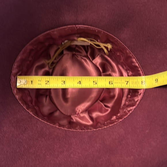 Ducks In A Row Purple Wool Hat - Picture 6 of 9